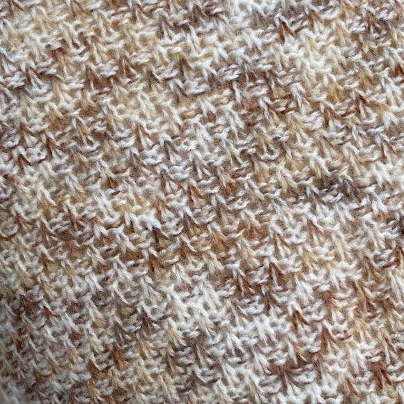 American Rag Oatmeal Brown Longline Loose Knit Open Front Cardigan-Sweater-S - Picture 13 of 15